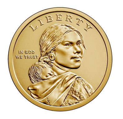 USA US Mint Native American Sacagawea 1$ Dollar Elizabeth Peratrovich D