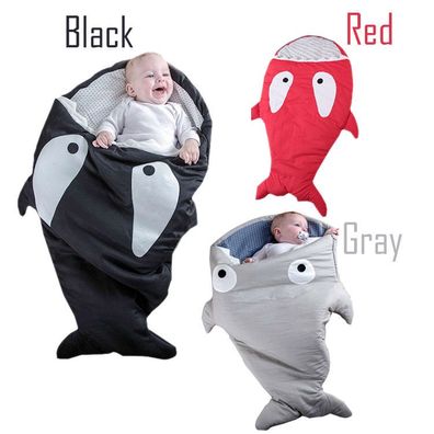 Baby Kinder Hai Haifisch Schlafsack Fußsack für Kinderwagen o. Maxi Cosi 88 cm