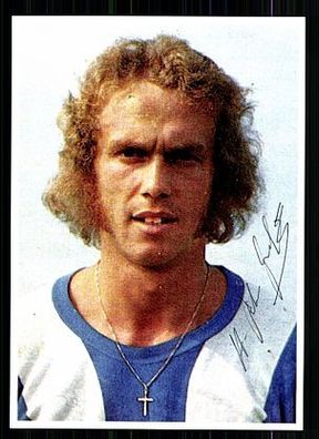 Heinz Peter Buchberger Hertha BSC Berlin 70er Jahre TOP AK Orig. Sign. + A 58510