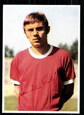 Hans Fecht 1. FC Kaiserslautern 70er Jahre Autogrammkarte Original Signiert + A 58519