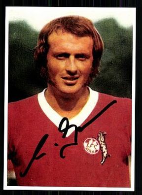 Wolfgang John 1. FC Köln 70er Jahre Autogrammkarte Original Signiert + A 58523