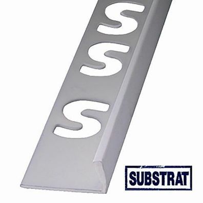 L-Form Winkelprofil PVC Fliesenprofil 250 cm Profil Schiene Fliesenschiene Farbe