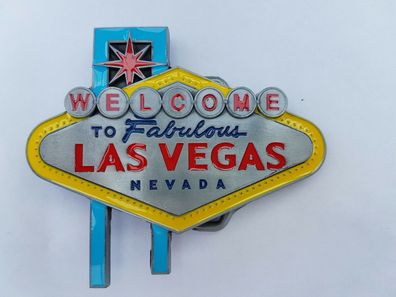 Gürtelschnalle Welcome to Las Vegas Nevada Belt Buckle Skull NEU dt. Händler