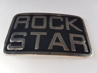 Gürtelschnalle Rock Star Rockstar Belt Buckle JGA dt. Händler