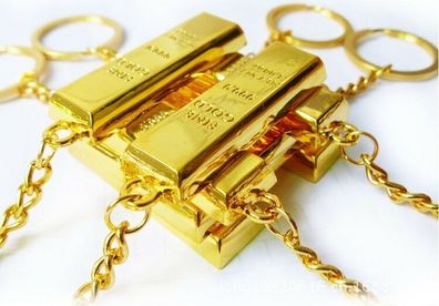 Goldbarren Gold Barren Schlüsselanhänger Anhänger Schlüssel Taschenanhänger NEU