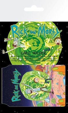 GB Eye - Rick and Morty "Portal" - Kartenhalter / Card Holder NEU NEW