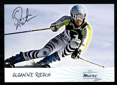 Susanne Riesch Autogrammkarte Original Signiert Skialpine + A 58843
