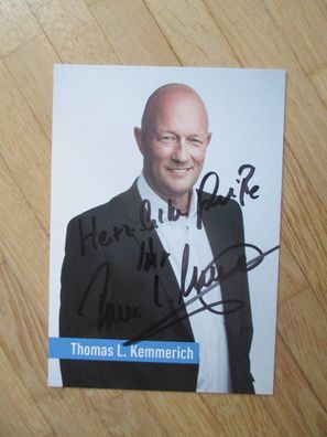 Thüringen FDP Politiker Thomas L. Kemmerich - handsigniertes Autogramm!!!