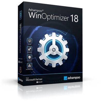 Ashampoo WinOptimizer 18 - Lizenz für 10 Pc´s - Download Version - ESD 