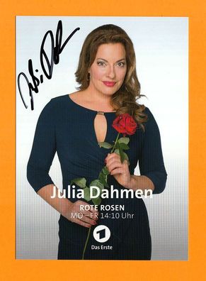 Julia Dahmen ( Rote Rosen ) - persönlich signiert (2)