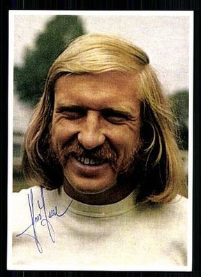 Horst Heese Hamburger SV 70er Jahre Autogrammkarte Original Signiert