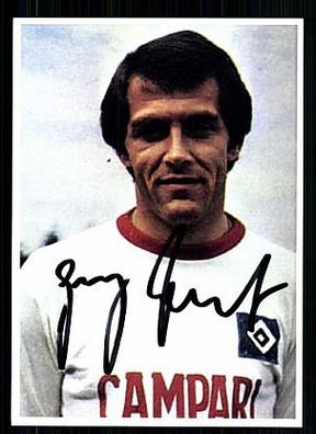 Egon Horst Autogrammkarte Hamburger SV Spieler 60er Jahre Original Signiert 
