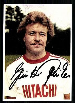 Hans Gerd Plücken Hamburger SV 70er Jahre Autogrammkarte Original Signiert