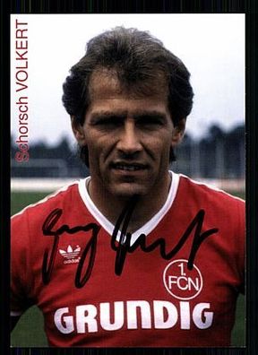 Schorsch Volkert 1. FC Nürnberg Autogrammkarte Original Signiert + A 59126