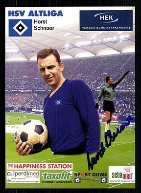 Horst Schnoor Hamburger SV Altliga AK 2012-13 TOP Original Signiert + A 59124
