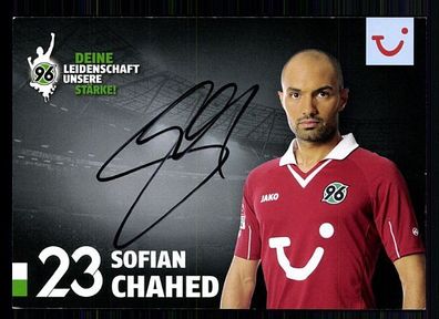 Sofian Chahed Hannover 96 2012-13 Autogrammkarte + A 59108