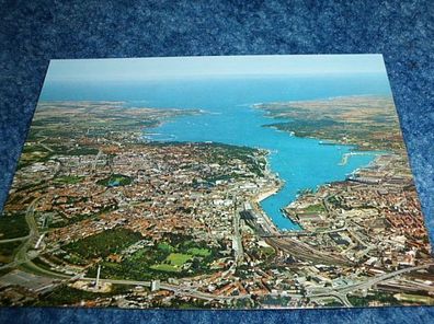 4045 / Ansichtskarte-Landeshauptstadt Kiel -Stadt mit Blick auf Ostsee