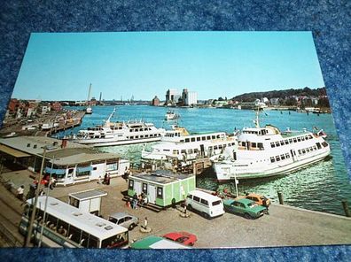 4059 / Ansichtskarte- Flensburg - Förderbrücke