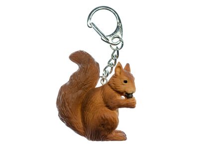 Eichhörnchen Schlüsselanhänger Miniblings Klettertier Kinder Hörnchen Tiere Braun