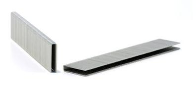 Heftklammern 90/20 Aluminium | Länge: 20 mm Meißelspitze 5.000 Klammern
