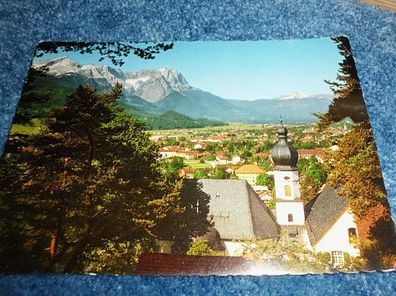 4106 / Ansichtskarte-Garmisch-Partenkirchen-Wallfahrtskirche