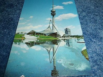 4119 / Ansichtskarte-München Olympiagelände