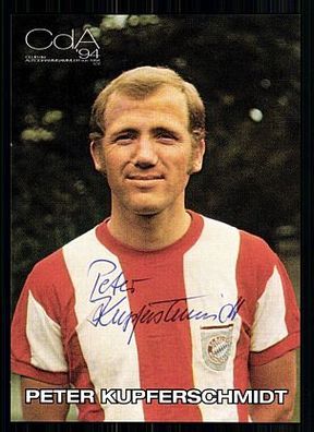 Peter Kupferschmidt Bayern München Autogrammkarte Original Signiert + A 59440