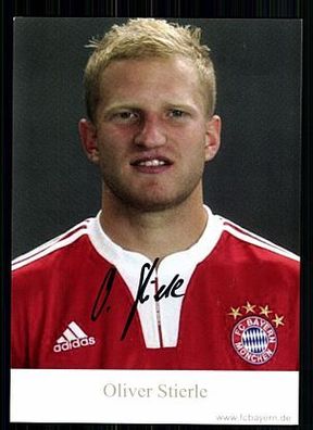 Oliver Stierle Bayern München II 2009-10 Autogrammkarte Original Signiert
