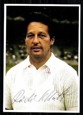 Rudi Schlott 1. FC Köln 70er Jahre Autogrammkarte Original Signiert