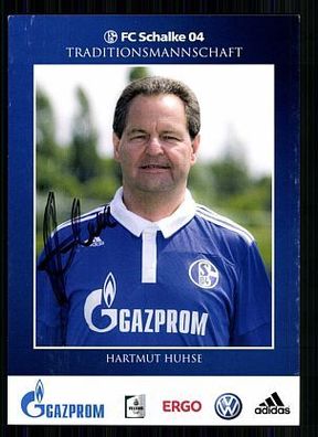 Hartmut Huhse FC Schalke 04 Autogrammkarte Original Signiert+ A 59552