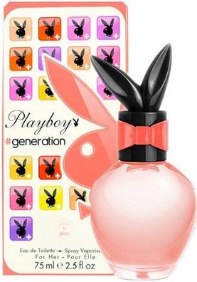 Playboy #Generation For Her Eau de Toilette 75 ml