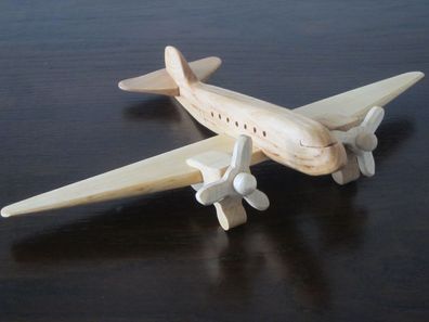 Flugzeug Bomber Flieger Modellflugzeug Oldtimer Passagierflugzeug Modell Holz