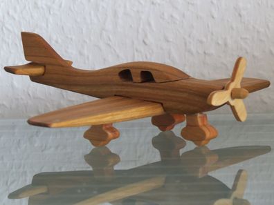 Flugzeug Flieger Privatjet Kleinflugzeug Jet Sportflugzeug Modell Neu Holz