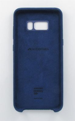 Original Samsung Galaxy S8+ Plus Alcantara Cover EF-XG955 Schutzhülle Blau OVP