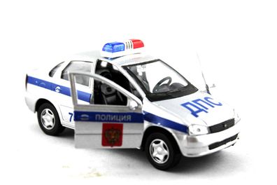 Lada Kalina 1118 Modellauto "Polizia" 1:34