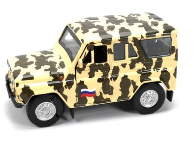 UAZ Modellauto - 31514 Militär beige - tarn