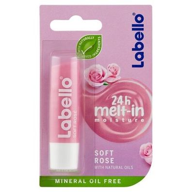 Labello Soft Rose Lippenpflege 4,8 g