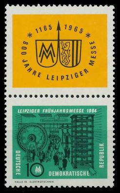 DDR Zusammendruck Nr SZd44 postfrisch SENKR PAAR SBB770A