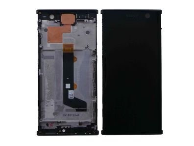 Original Sony Xperia XA2 H3113 Display LCD Gehäuse Black Schwarz Akzeptabel