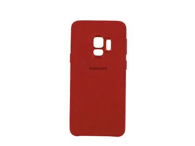 Original Samsung Galaxy S9 Alcantara Cover EF-XG960 Schutzhülle Red Rot OVP
