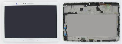 Original Samsung Galaxy Note 10.1 Display LCD P605 White Weiß Neu