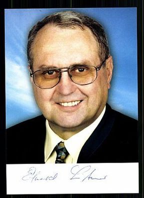 Eduard Lindner Autogrammkarte Original Signiert + 9438