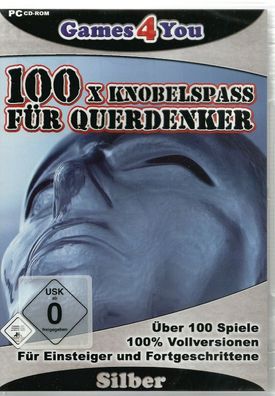 Games 4 You: 100x Knobelspaß für Querdenker (PC 2012 DVD-Box) NEU & Verschweisst