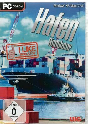 I like Simulator - Hafen Simulator (PC 2014, DVD-Box) NEU & Originalverschweisst