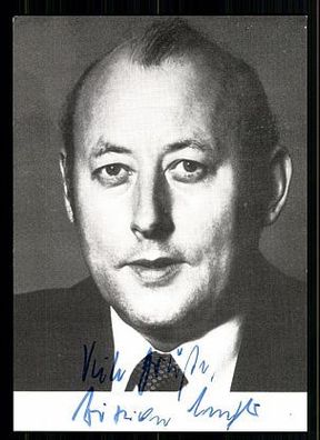 Christian Lenzer Autogrammkarte Original Signiert + 9456