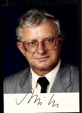 Rudolf Seiters TOP Foto Original Signiert + 9791