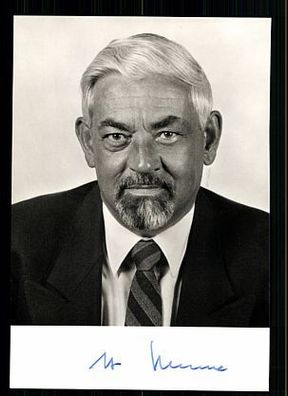 Horst Ehmke Autogrammkarte 80er Jahre Original Signiert + 9625