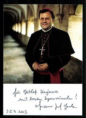 Franz-Josef Hermann Bode Autogrammkarte Original Signiert Kirche + 9268