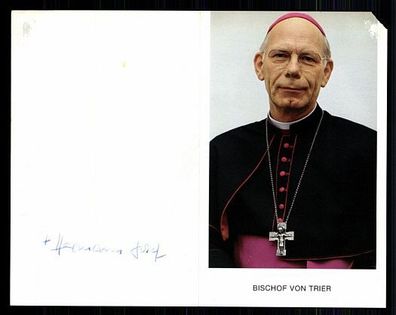 Hermann Josef Autogrammkarte Original Signiert Kirche + 9293