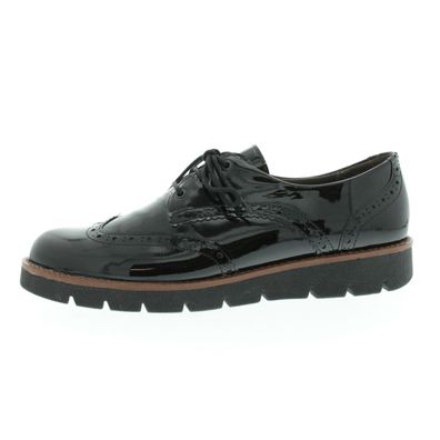 Longo Herrenschuhe Größe 43 schwarz grau Schnürhalbschuhe Glattleder Schnürsen